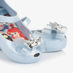Mini Melissa-Girls Blue Jelly Crown Sandals | Childrensalon Outlet