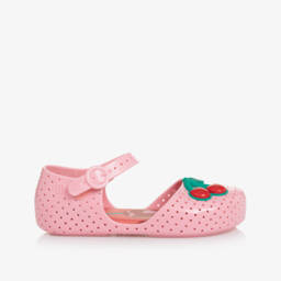 Mini Melissa-أحذية جلي بناتي بلون الكرز الوردي | Childrensalon Outlet