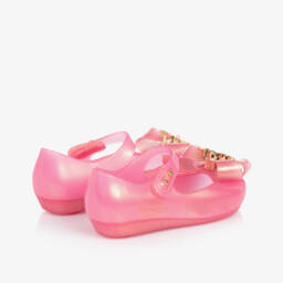 Mini Melissa-Girls Dreamy Pink Princess Flats | Childrensalon Outlet