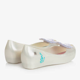 Mini Melissa-Кремовые резиновые туфли Disney с ракушками | Childrensalon Outlet