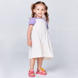 Mini Melissa-Girls Pink Character Jelly Sandals | Childrensalon Outlet