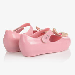 Mini Melissa-Girls Pink Cupcake Jelly Shoes | Childrensalon Outlet