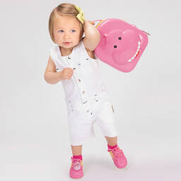 ميني ميليسا-حذاء رياضي جيلي لون زهري و أصفر للبنات | Childrensalon Outlet