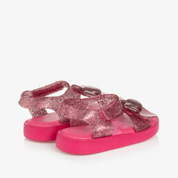 Mini Melissa-Girls Pink Disney Jelly Sandals | Childrensalon Outlet