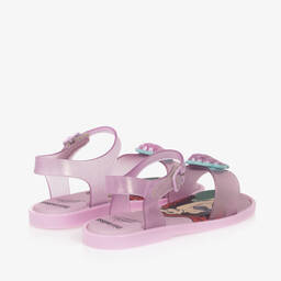 Mini Melissa-Girls Pink Disney Jelly Sandals | Childrensalon Outlet