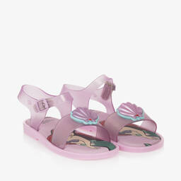 Mini Melissa-Girls Pink Disney Jelly Sandals | Childrensalon Outlet