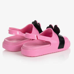 Mini Melissa-Girls Pink Minnie Mouse Jelly Sandals | Childrensalon Outlet