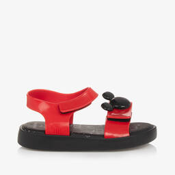 Mini Melissa-Красные резиновые сандалии Disney для девочек | Childrensalon Outlet