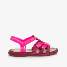 Mini Melissa-Блестящие сандалии с ромашками для девочек | Childrensalon Outlet