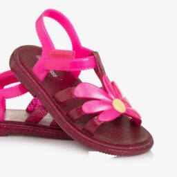Mini Melissa-Блестящие сандалии с ромашками для девочек | Childrensalon Outlet