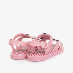 Mini Melissa-صنادل وردية براقة للفتيات | Childrensalon Outlet