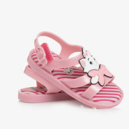 Mini Melissa-صنادل وردية براقة للفتيات | Childrensalon Outlet