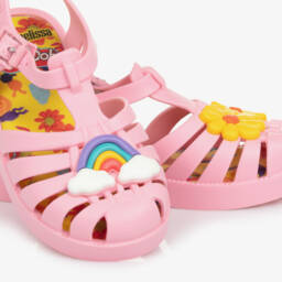 Mini Melissa-Girls Sweet Pink Adventure Jellies | Childrensalon Outlet