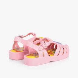 Mini Melissa-Girls Sweet Pink Adventure Jellies | Childrensalon Outlet