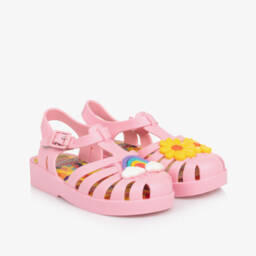 Mini Melissa-Girls Sweet Pink Adventure Jellies | Childrensalon Outlet
