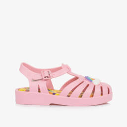 Mini Melissa-Girls Sweet Pink Adventure Jellies | Childrensalon Outlet