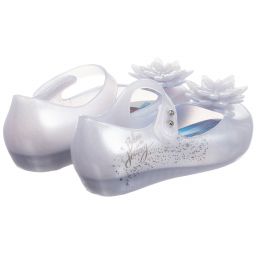 Mini Melissa-Grey Disney Frozen Jelly Shoe  | Childrensalon Outlet