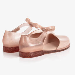 Mini Melissa-Розовые резиновые туфли с бантиками | Childrensalon Outlet