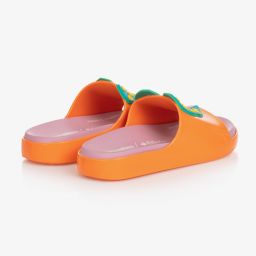 ميني ميليسا-شبشب سلايدرز جيلي لون برتقالي للبنات | Childrensalon Outlet