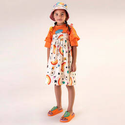 ميني ميليسا-شبشب سلايدرز جيلي لون برتقالي للبنات | Childrensalon Outlet