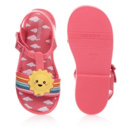 Mini Melissa-Pink Jelly Sandals | Childrensalon Outlet