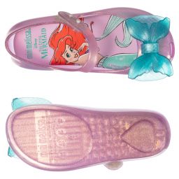 Mini Melissa-Purple Disney Jelly Shoes | Childrensalon Outlet