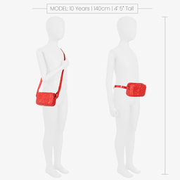 Mini Melissa-Red Flower Shoulder Bag (17cm) | Childrensalon Outlet