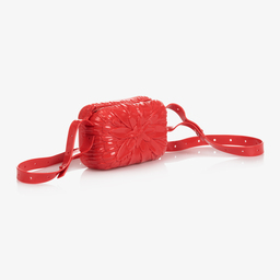 Mini Melissa-Red Flower Shoulder Bag (17cm) | Childrensalon Outlet
