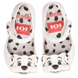 Mini Melissa-White Disney Jelly Shoes | Childrensalon Outlet