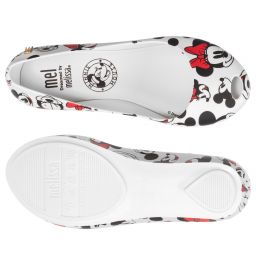 Mini Melissa-White Disney Jelly Shoes | Childrensalon Outlet
