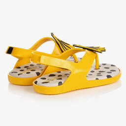 ميني ميليسا-صندل جيلي لون أصفر للبنات | Childrensalon Outlet