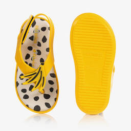 ميني ميليسا-صندل جيلي لون أصفر للبنات | Childrensalon Outlet