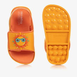 Mini Melissa-Желтые резиновые сандалии с солнцем | Childrensalon Outlet