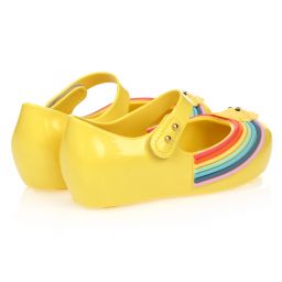 Mini Melissa-Желтые резиновые туфли c солнышками | Childrensalon Outlet