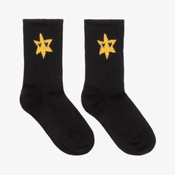 Mini Rodini-Черные носки из органического хлопка | Childrensalon Outlet