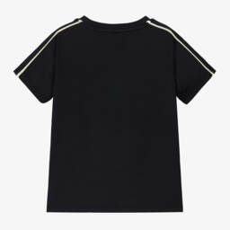 Mini Rodini-Boys Black Sporty Quick-Dry Tee | Childrensalon Outlet