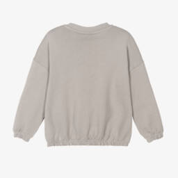 Mini Rodini-Boys Cozy Grey Cat Pullover | Childrensalon Outlet