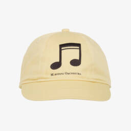 Mini Rodini-Boys Golden Melody Organic Cotton Hat | Childrensalon Outlet