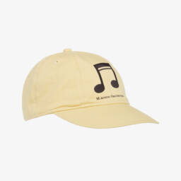 Mini Rodini-Boys Golden Melody Organic Cotton Hat | Childrensalon Outlet