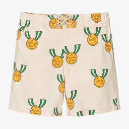 Mini Rodini-شورت سباحة لون عاجي للأولاد | Childrensalon Outlet