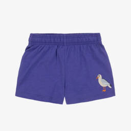 Mini Rodini-Boys Purple Seagull Print Shorts | Childrensalon Outlet
