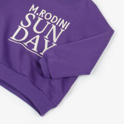 Mini Rodini-Boys Relaxed Purple Daytop | Childrensalon Outlet