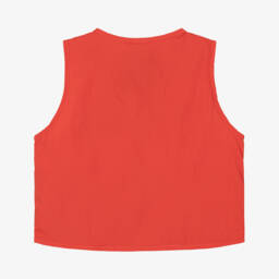 ميني روديني-سترة حمراء مطرزة بسحاب للأولاد | Childrensalon Outlet