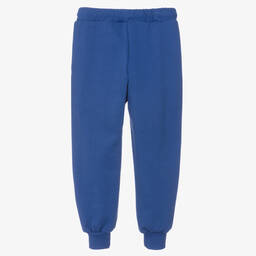 ميني روديني-جوغرز قطن جيرسي عضوي لون أزرق | Childrensalon Outlet