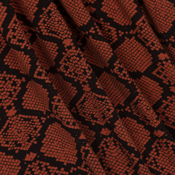 Mini Rodini-Коричневое хлопковое платье со змеиным принтом для девочек | Childrensalon Outlet