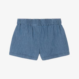 Mini Rodini-شورت شامبراي للبنات بنقشة موسيقية | Childrensalon Outlet