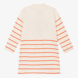 Mini Rodini-Girls Cream Scarf Patterned Dress | Childrensalon Outlet