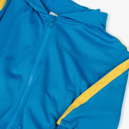 Mini Rodini-Girls Dual-Tone Cozy Zip Jacket | Childrensalon Outlet