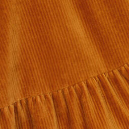 Mini Rodini-Платье из вельвета землистого оттенка для девочек | Childrensalon Outlet