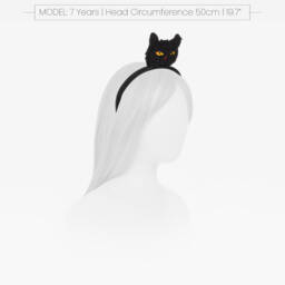 Mini Rodini-Girls Feline Fluffy Headband | Childrensalon Outlet
